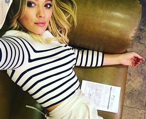 hillary duff nip slip|Hilary Duff suffers wardrobe malfunction on TV show Younger